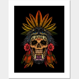 Aztec Warrior Posters and Art